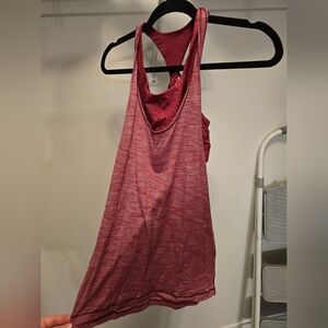 Women's Red Sleeveless Top